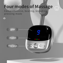 Portable Neck Massager with Heat and EMS TENS Therapy