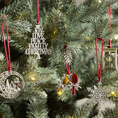 Christmas Tree Pendant Alloy Decoration Ornaments